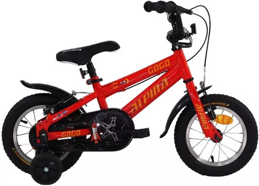 Alpina Gogo 14" Παιδικό Ποδήλατo BMX Κόκκινο