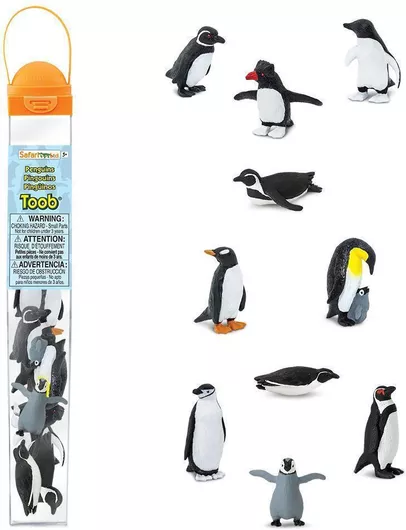 Safari Ltd Παιχνίδι Μινιατούρα Penguins για 3+ Ετών
