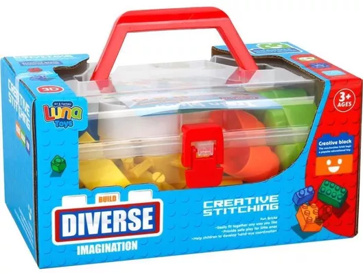 Luna Τουβλάκια Βαλιτσάκι για 3+ Ετών 43τμχ