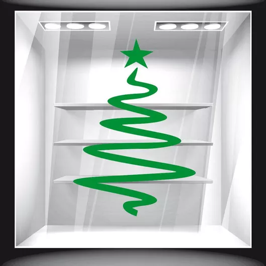 Χριστουγεννιάτικο Αυτοκόλλητο Christmas Tree 120cm X 200cm