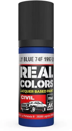 AK Interactive Χρώμα Μοντελισμού Rally Blue 74f 17ml