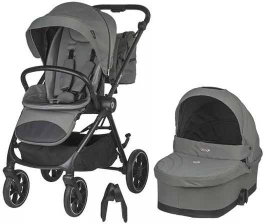 Coccolle Serry Ρυθμιζόμενο Καρότσι Μωρού 2 σε 1 Kατάλληλο για Nεογέννητο Moss Green