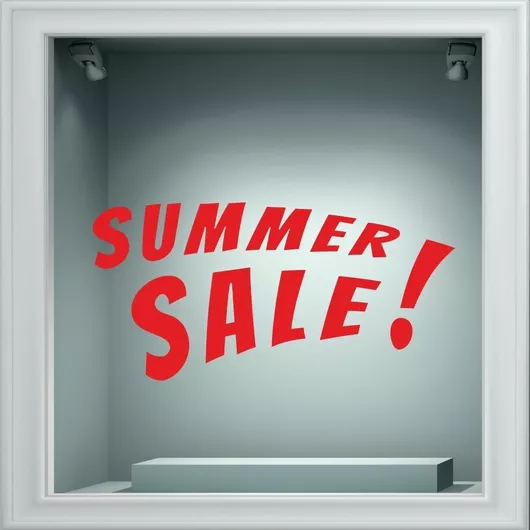 Αυτοκόλλητο Εκπτώσεων - Summer Sale 92 - Χρυσό
