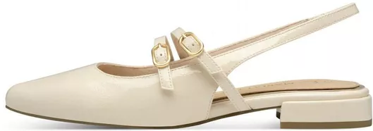 Marco Tozzi Γυναικείες Μπαλαρίνες Μπεζ