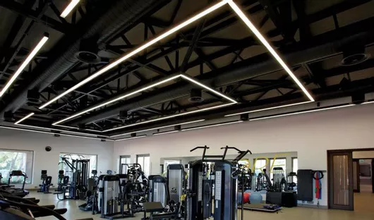 Aca LED Γραμμικό Φωτιστικό Οροφής 107W Ψυχρό Λευκό 254cm