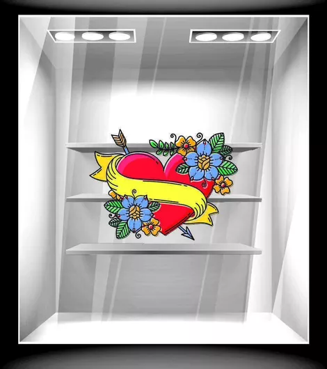 Αυτοκόλλητο Αγίου Βαλεντίνου Αγίος Βαλεντίνος 56 90cm X 67cm