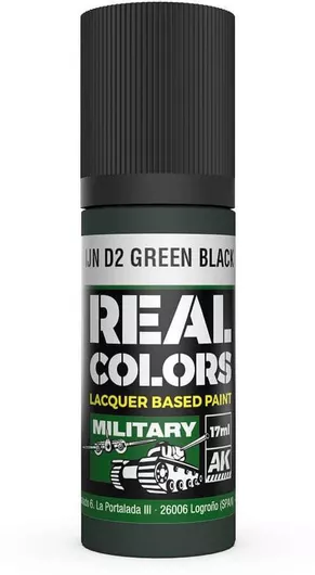 AK Interactive Χρώμα Μοντελισμού Ijn D2 Green Black 17ml