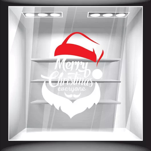 Orafol Αυτοκόλλητο Βιτρίνας Χριστουγέννων Ασημί XS 18022-249 1τμχ