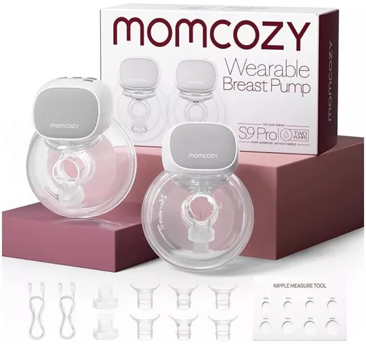 Momcozy S9 Pro Breast Pump Μπαταρίας Λευκό 180ml