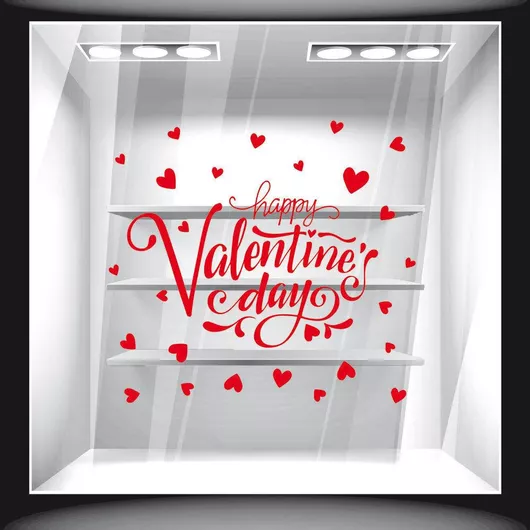 Αυτοκόλλητο Αγίου Βαλεντίνου Αγίος Βαλεντίνος 05 60cm X 60cm