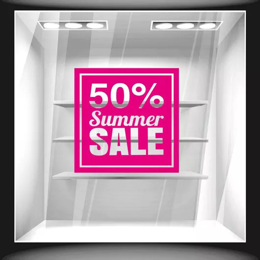 Orafol Αυτοκόλλητο Βιτρίνας Εκπτώσεων Λευκό SU 10023-243 1τμχ