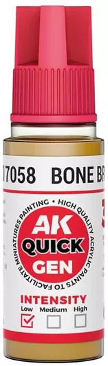 AK Interactive Χρώμα Μοντελισμού Bone Brown 17ml