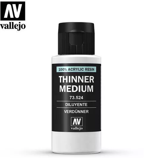Thinner Medium Acrylic Resin Vallejo 60ml 73524