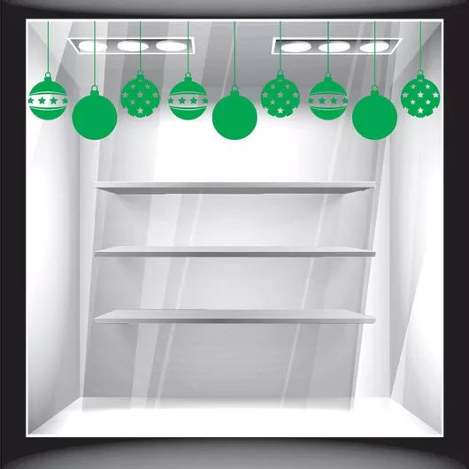 Orafol Αυτοκόλλητο Βιτρίνας Χριστουγέννων Λευκό XS 18060-243 1τμχ