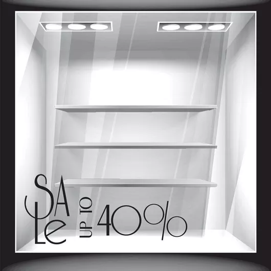 Orafol Αυτοκόλλητο Βιτρίνας Εκπτώσεων Χρυσό S 11887-248 1τμχ