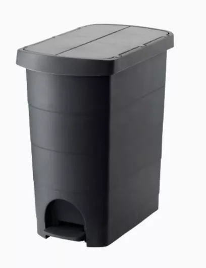 Planet Πλαστικός Κάδος Απορριμμάτων 20lt Μαύρος