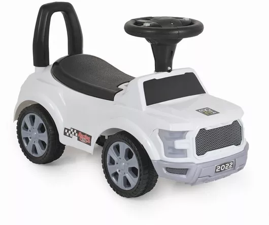 Moni Περπατούρα Αυτοκινητάκι Ride On για 12+ Μηνών Λευκό
