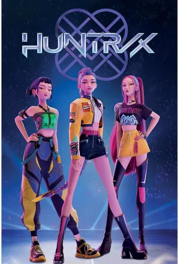 K-pop Demon Hunters Huntrix "how It's Done" Αυθεντική Αφίσα 61x91cm