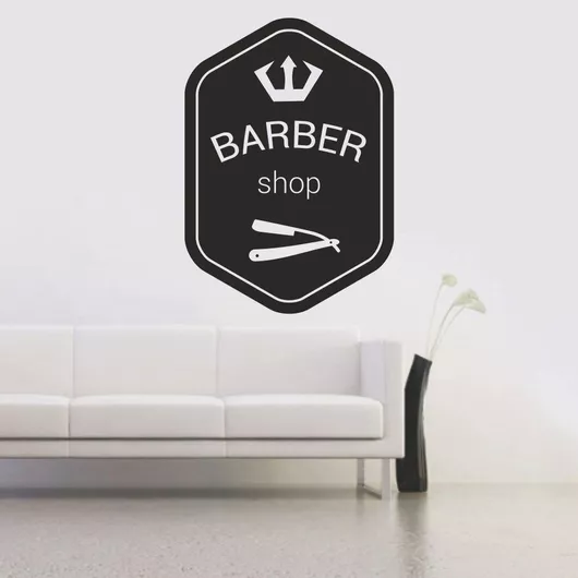 Αυτοκόλλητο Τοίχου Barber Shop 5 70cm X 100cm