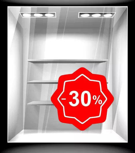 Orafol Αυτοκόλλητο Βιτρίνας Εκπτώσεων S 12087-247 1τμχ