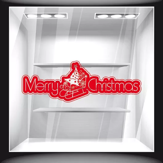 Χριστουγεννιάτικο Αυτοκόλλητο Χριστουγεννιάτικο 73 90cm X 30cm