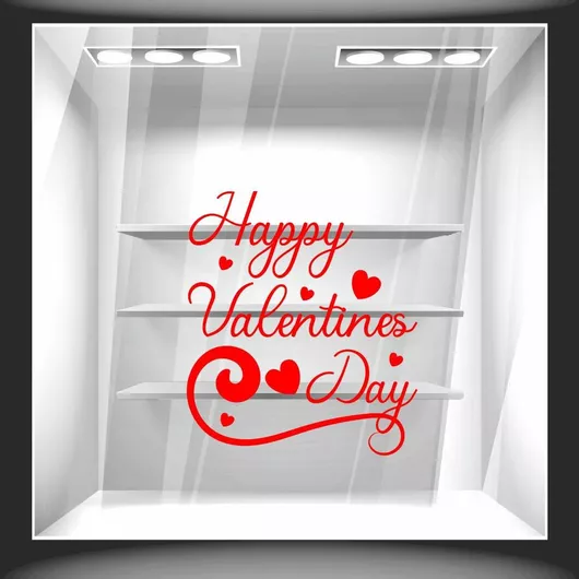 Αυτοκόλλητο Αγίου Βαλεντίνου Αγίος Βαλεντίνος 33 80cm X 91cm