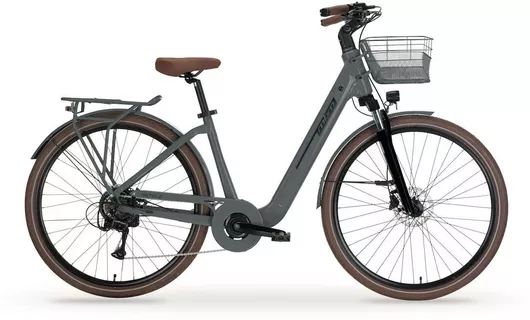 MBM 28" Γκρι Ηλεκτρικό Ποδήλατο Πόλης