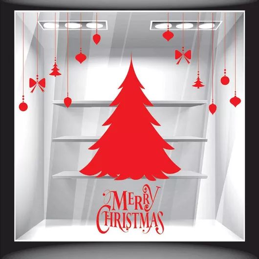 Orafol Αυτοκόλλητο Βιτρίνας Χριστουγέννων Κίτρινο XS 18068-905 1τμχ