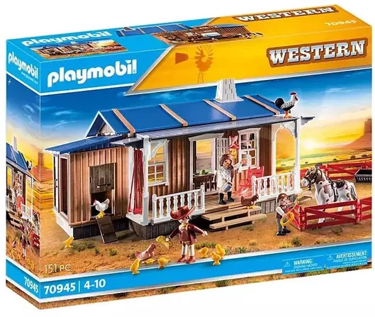Playmobil Western Ράντσο Άγριας Δύσης για 4-10 Ετών
