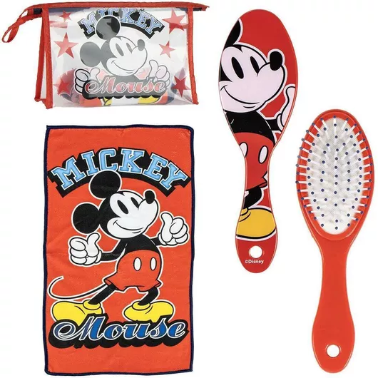Toilet Bag Accessories Mickey Mouse Red 23 X 15 X 8 Cm