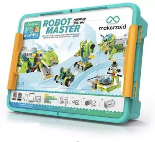 Makerzoid Τουβλάκια Robot Master για 6+ Ετών 600τμχ
