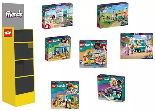 Lego Τουβλάκια Display Friends - Slim