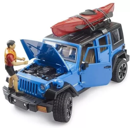 Bruder Jeep Wrangler Rubicon Αυτοκινητάκι για 4+ Ετών