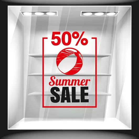 Orafol Αυτοκόλλητο Βιτρίνας Εκπτώσεων SU 10020-1261 1τμχ