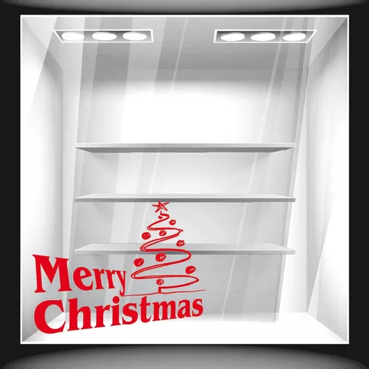 Orafol Αυτοκόλλητο Βιτρίνας Χριστουγέννων Ασημί XS 18138-249 1τμχ