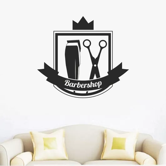 Orafol Αυτοκόλλητο Τοίχου Κομμωτηρίου Ασημί HS 10031-249 1τμχ