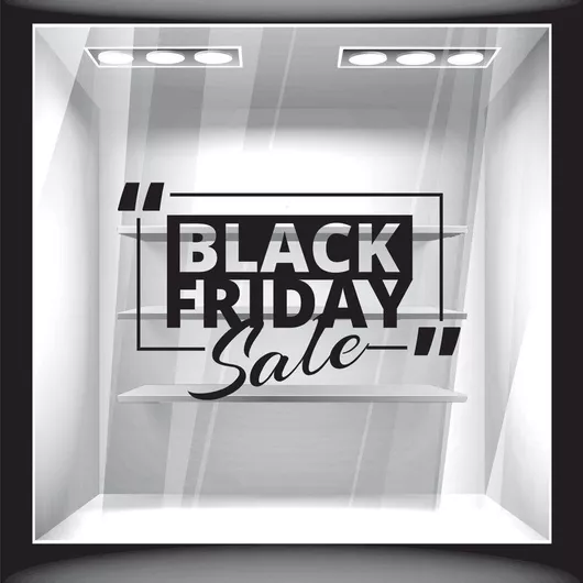 Orafol Αυτοκόλλητο Βιτρίνας Εκπτώσεων Μαύρο S 11877-247 1τμχ