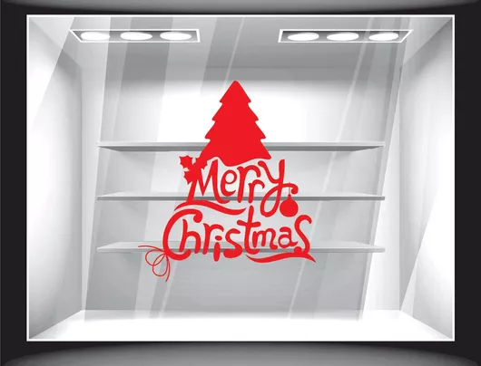 Orafol Αυτοκόλλητο Βιτρίνας Χριστουγέννων Μπλε XS 11817-251 1τμχ