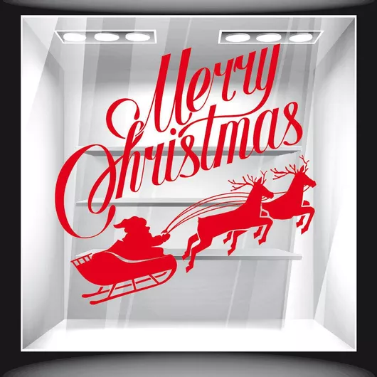 Orafol Αυτοκόλλητο Βιτρίνας Χριστουγέννων Ασημί XS 18032-249 1τμχ