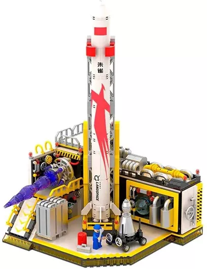 Pantasy Τουβλάκια Landspace Space Rocket Dream Lab