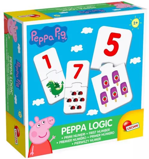 Lisciani Giochi Peppa - Οι Πρώτοι μου Αριθμοί Εκπαιδευτικό Παιχνίδι Γνώσεων για 2+ Ετών