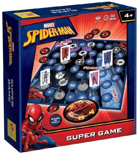 Επιτραπέζιο Παιχνίδι Spider-Man για 2-4 Παίκτες 4+ Ετών Lisciani Giochi