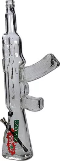 Γυάλινο Bong Πολυβόλο 50cm «πίπα Ειρήνης»