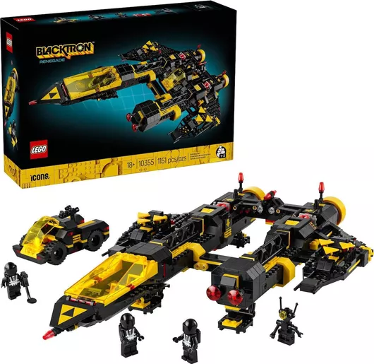 Lego Icons Blacktron Renegade για 18+ Ετών 1.151τμχ