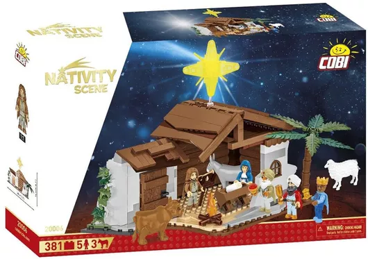Cobi Τουβλάκια Nativity 381τμχ