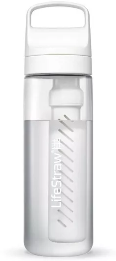 Lifestraw Παγούρι Πλαστικό με Φίλτρο 650ml Λευκό