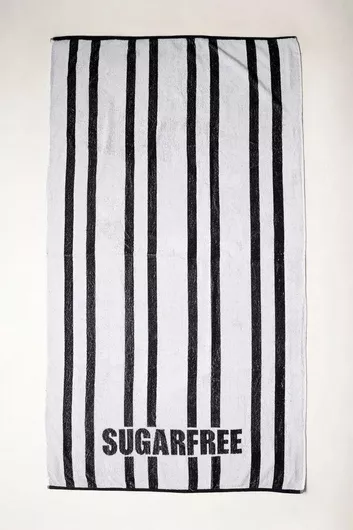 SugarFree Πετσέτα Θαλάσσης Βαμβακερή Λευκό