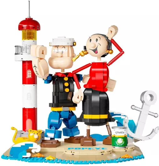 Pantasy Τουβλάκια Popeye & Olivia 1500τμχ