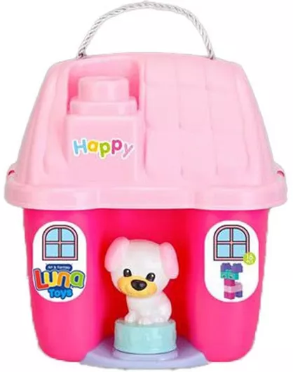 Luna Τουβλάκια Σπιτάκι 16τμχ