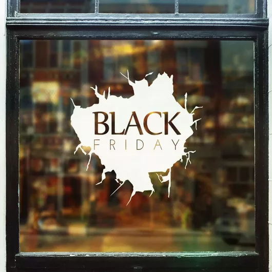 Orafol Αυτοκόλλητο Βιτρίνας Εκπτώσεων Μαύρο S 11935-252 1τμχ